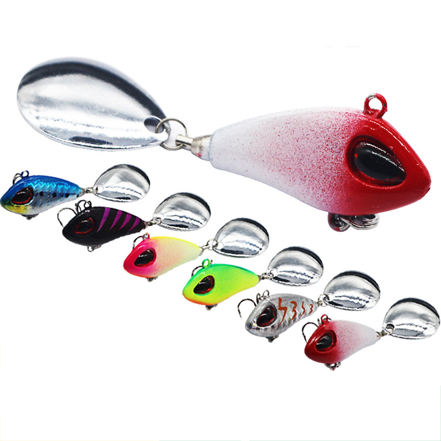 Fishing Lure Blade Bait - Esca Artificiale Metallica Vib per Pesca,
