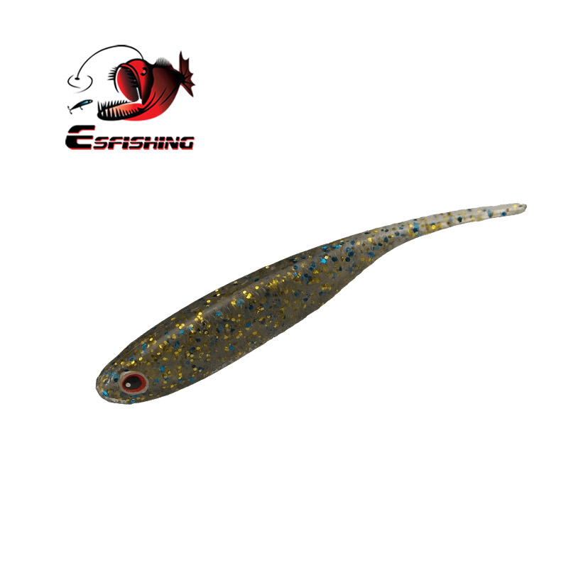 Fishing Lure Soft Plastic - ESFISHING I Shad Lucido 10 pz