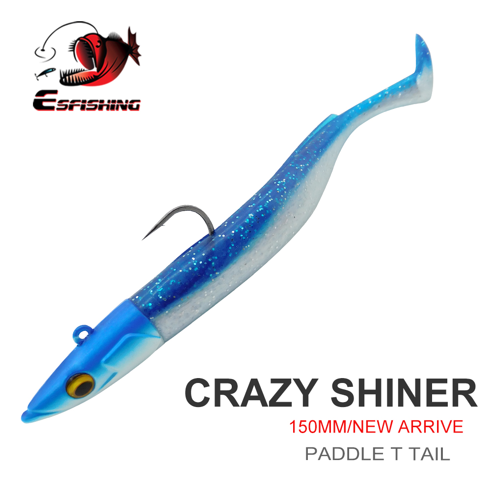 Fishing Lure Spinnerbait - ESFISHING Esche Morbide da Pesca Leurre