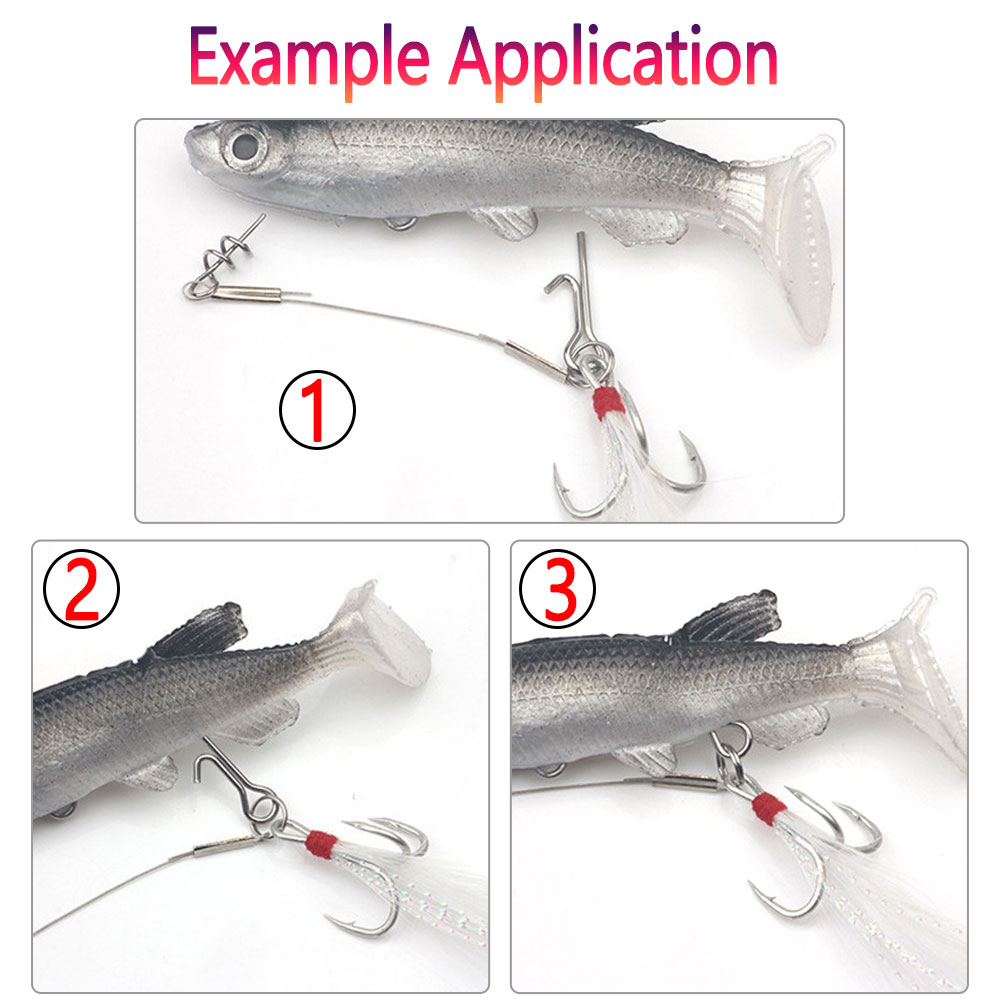 50/100 pz. Ganci a punta per e - Fishing Lure Accessories recensione e prezzo