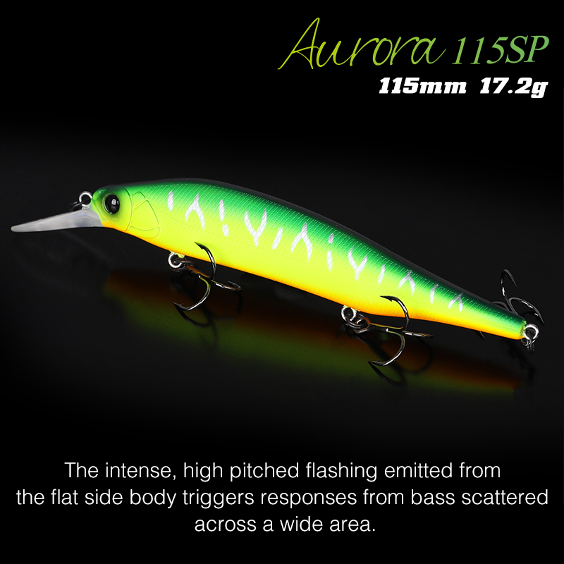 TSURINOYA 115mm 17.2g Sospensi - Fishing Lure Jerkbait recensione e prezzo