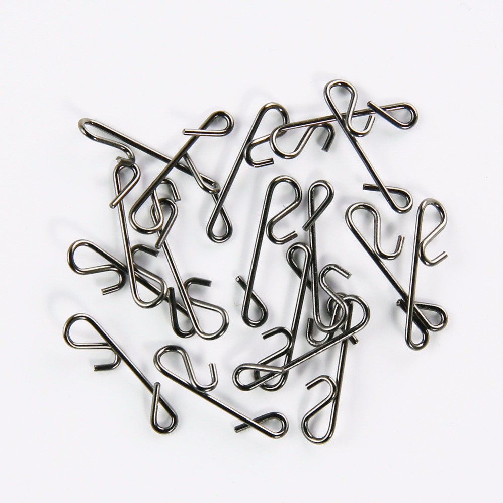 50 pz/pacco linea di Pesca con - Fishing Lure Accessories recensione e prezzo