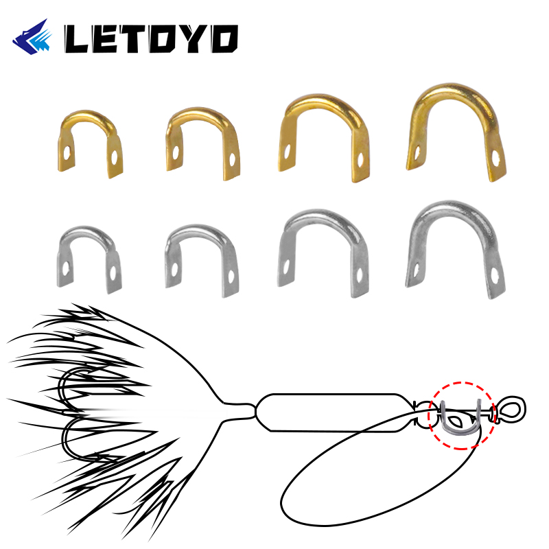 LETOYO 100 pz Cerotti Piegato  - Fishing Lure Spinnerbait recensione e prezzo