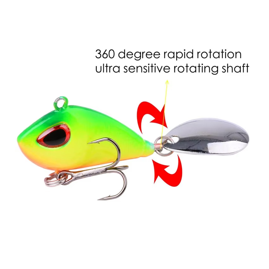 Esca Artificiale Metallica Vib - Fishing Lure Blade Bait recensione e prezzo