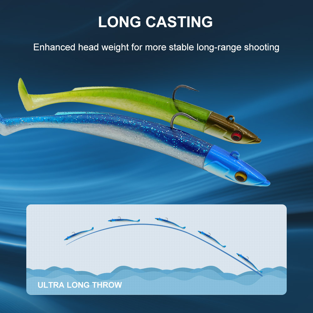 ESFISHING Esche Morbide da Pes - Fishing Lure Spinnerbait recensione e prezzo