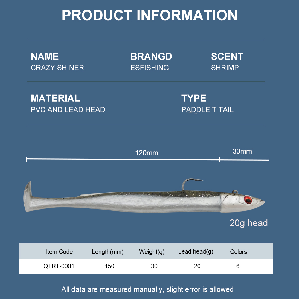 ESFISHING Esche Morbide da Pes - Fishing Lure Spinnerbait recensione e prezzo